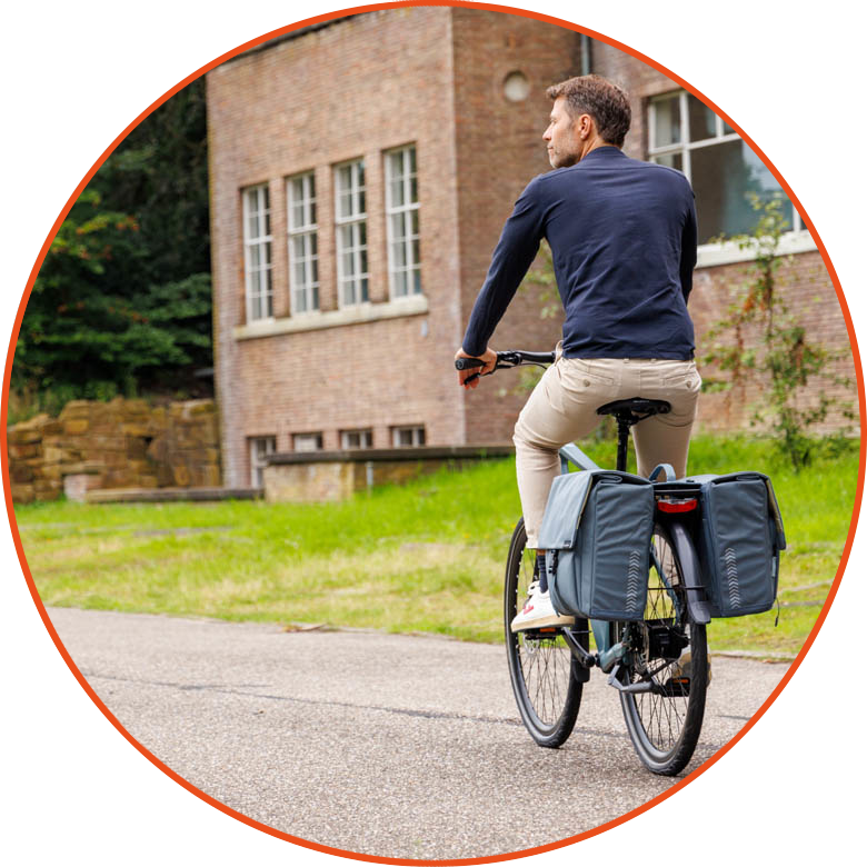 Podwójna sakwa rowerowa New Looxs Tulum 32L MIK
